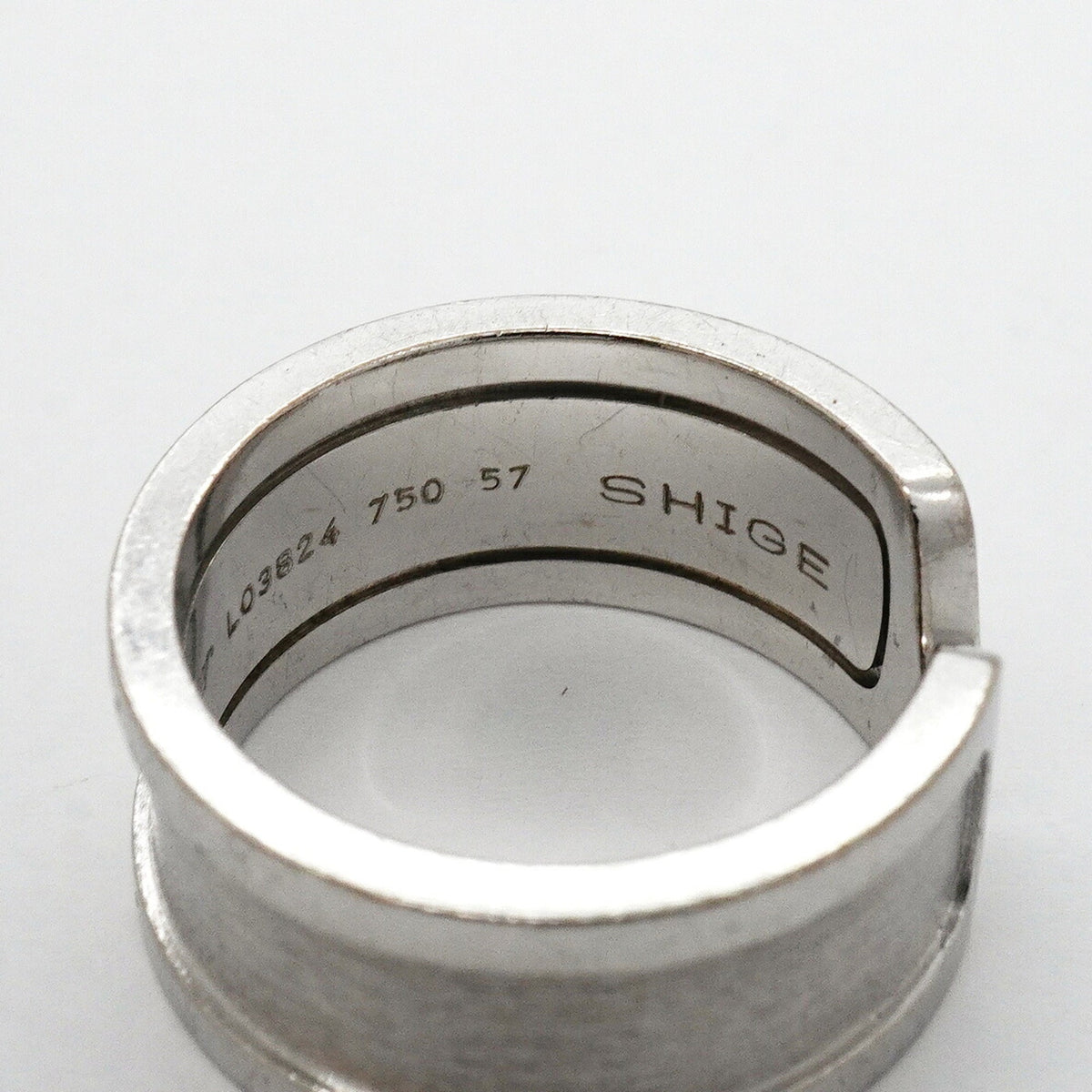 Ring 18K White Gold Large