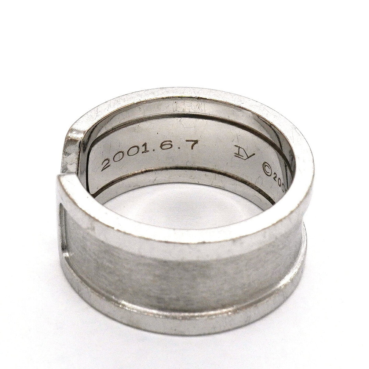 Ring 18K White Gold Large