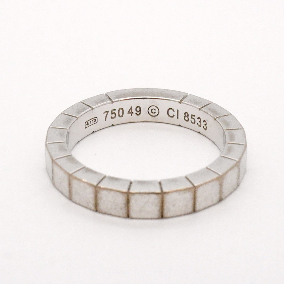 Lanieres Ring 18K White Gold