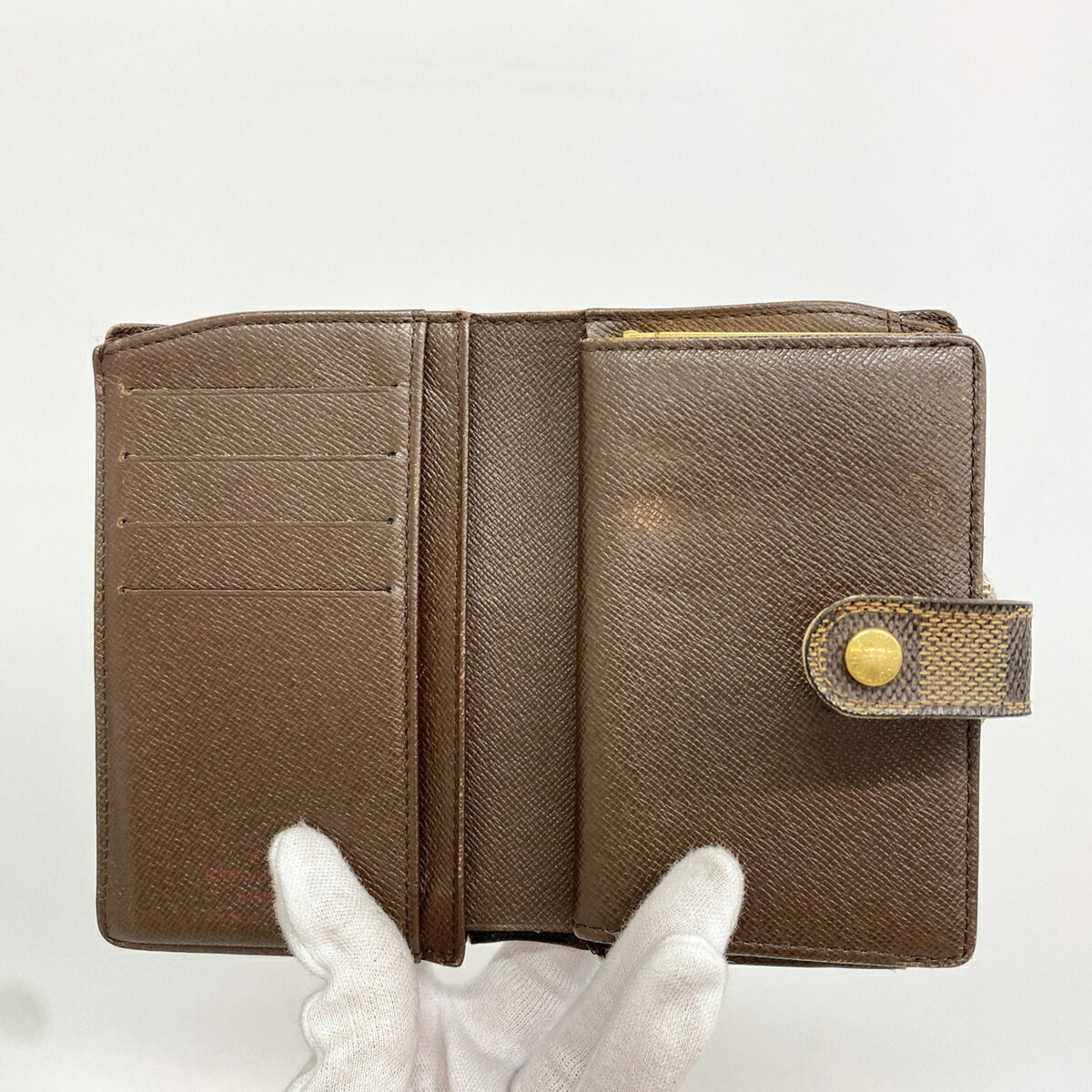 French Purse Wallet Damier